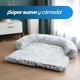 thumbnail image 5 of Cama Suave Bluelander Gris Mediana para Perros y Gatos de Algodón y Felpa, 5 of 7