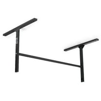 Titan Fitness Medium Wall Mount or 9' Ceiling Stud Mounted Pull-Up Bar, 500 LB Capacity, 15" or 23" Adjustable Height