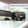 thumbnail image 3 of Glass Car Baby Rear View Mirror Adjustable Replacement Accessories Safety Detachable Self-adhesive Replacement Wide Angle Automotive Children Rearview, 3 of 7