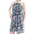 thumbnail image 3 of KENSIE $79 Womens New 1776 Black Floral Lace Square Neck Shift Dress XS B+B, 3 of 4