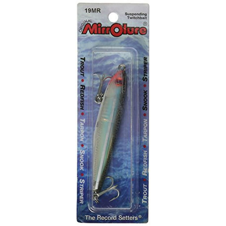 Mirrolure S19MR-18 Green Back White Belly 3/8Oz Fishing