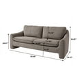 thumbnail image 7 of Better Homes & Gardens 83.86" Emerson Sofa, Truffle Brown, 7 of 7