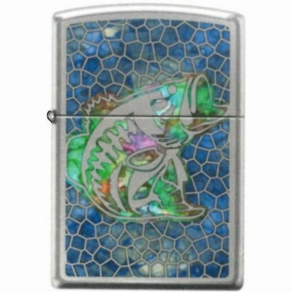 Zippo Lighter - Bass Fuzion Hi Polished Chrome
