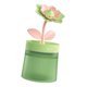 thumbnail image 5 of Humidificador LED, humidificador de aire, luz nocturna, 4 temporizadores, portátil, recargable, para plantas, habitación de niños, oficina, guardería. Verde, 5 of 8