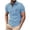 Sky Blue, variant on StSilkitty Mens Casual Golf Shirts Short Sleeve Collared Button T-Shirt with Pocket Summer Lightweight Tops