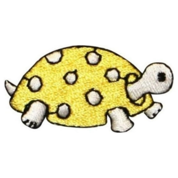 ID 0729C Cartoon Spotted Turtle Patch Cute Shell Embroidered Iron On Applique