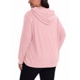thumbnail image 6 of Cueply Women's Plus Size Hoodie Pullover Sweatshirt Long Sleeve Casual Hooded Sweatshirt with Kangaroo Pocket Fall Winter Tops, 6 of 8
