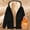 Black, variant on Men'S Pullover Winter Workout Fleece Hoodie Jackets Full Zip Wool Warm Thick Coats Wine XL