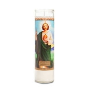 Luz De Gracia Prayer to Saint Jude Unscented Religious Candle, 9.87 oz