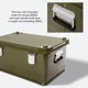thumbnail image 3 of Caja de almacenamiento Multifuncional FLhrweasw 50L Aluminio Verde, 3 of 9
