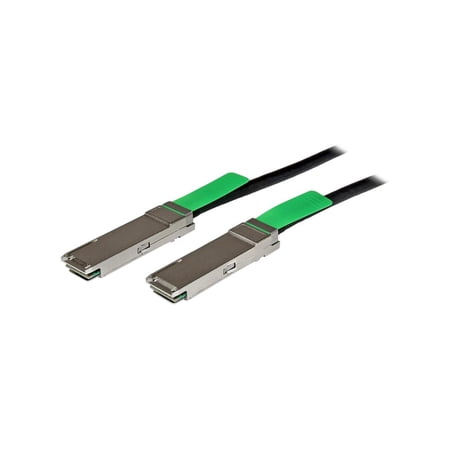 UPC: 0065030859561 | StarTech.com QSFPMM2M MSA Compliant QSFP+ Direct-Attach Twinax Cable – 2 m (6.6 ft) – 40 GbE