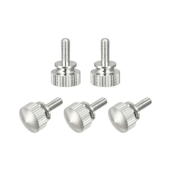 Unique Bargains Knurled Thumb Screw Brass Shoulder Bolts M3x8mm