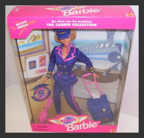 We Girls Can Do Anything Career Collection Pilot Barbie Special Edition MATTEL