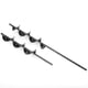thumbnail image 4 of Worm Drill Bit For Planting 4 * 45cm Garden Auger Upgrade Spiral Drill Bit Bulb Planter Post Hole Digger Garden Borehole Spiral Planting Auger Hex Dri, 4 of 5