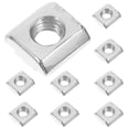 thumbnail image 4 of Silver Sliding T Slot Nut for Aluminum Extrusions 30Pcs Carbon Steel, 4 of 5