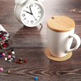 thumbnail image 4 of Drink Coasters Set 10 Pcs Cork Cup Pad Reusable Mat for Coffee Beer Mugsno box, 4 of 5
