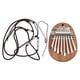 thumbnail image 1 of 8 Key Kalimba Thumb Piano Kit Mini Solid Wood Pendant Toy Birthday Gift Musical Instrument, 1 of 2