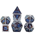 thumbnail image 2 of De Dados De Números Poliédricos De Metal De 7 Piezas Para Accesorios De s De RPG Party F Yotijar Juego de dados poliédricos, 2 of 6