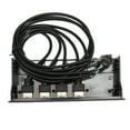 thumbnail image 4 of Panel frontal del concentrador USB 2.0 Nikou 5,25 pulgadas a prueba de futuro, 4 of 9