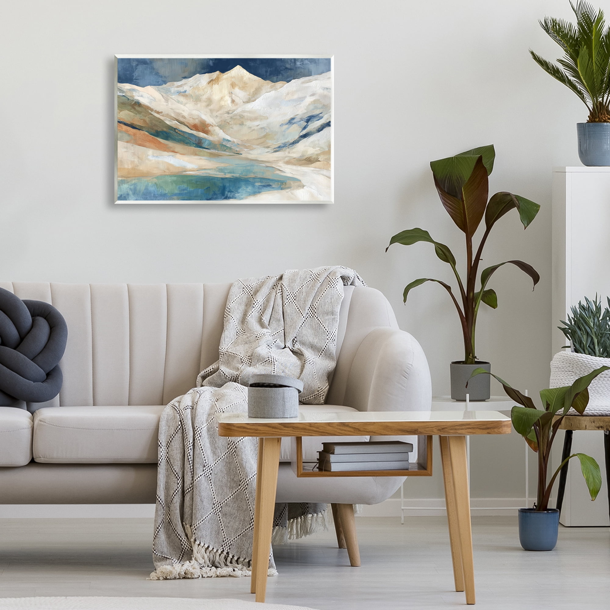Stupell Industries Glacial Valley in Alaska Range Wall Plaque Art, design by Chromatic Storm Studio
