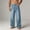 Dark Blue, variant on Frnrwgo Jeans for Men Loose Fit Wide Leg Drawstring Elastic Waist Retro Casual Denim Pants