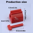 thumbnail image 3 of Tool Series 4 PCS Rolling Toothpaste Squeezer Mysecrettop Rolling Toothpaste Squeezer Set Of 2 Rolling Tube Toothpaste Squeezer Dispenser Toothpaste Tube Roller Squeezer Tool Roll Up Key, 3 of 9