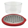 thumbnail image 3 of Handy Housewares Mini Grater with Container - Ideal for Grating Garlic, Cheese and Zesting Citrus - Random Color, 3 of 3