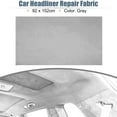 thumbnail image 2 of Unique Bargains Suede Headliner Fabric 36" L x 60" W Foam Backed for Car Truck RV SUV Interior Trim Protect DIY Gray, 2 of 6