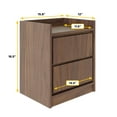 thumbnail image 3 of Boyd Sleep Adagio Mid-Century Modern Low Profile Nightstand, 3 of 9