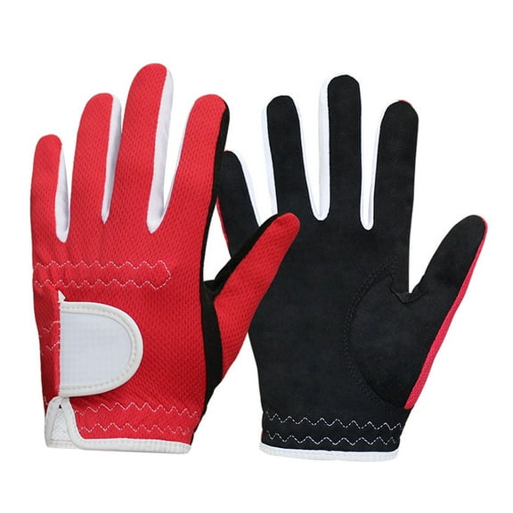 Junior Golfs Gloves Kids Golfs Gloves Breathable Golfer Gloves Comfortable Golfs Gloves Golfs Accessories for Boys Girls