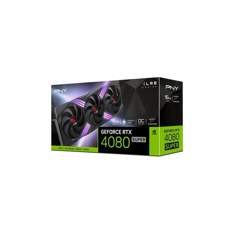 【6/30締切】PNY GeForce RTX 4080SUPER PNY GeForce RTX™ 4080 SUPER 16GB VERTO™ Overclocked Triple Fan DLSS 3