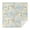 White-4, variant on Floral 42" Square Waterproof Tablecloth, Floral Print Polyester Table Cover