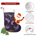 thumbnail image 7 of Cauagu Ornate Purple Floral Vase for Christmas Stockings,1-Pack Large Xmas Stocking Holiday and Farmhouse Stocking Fit for Christmas Holiday Party Decoration(17.7*11 Inch), 7 of 7