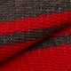 thumbnail image 5 of Manta mexicana de mezcla de algodón, manta tejida para yoga, para dormitorio, sofá, coche (roja, 130 x 180 cm), 5 of 5