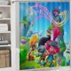 thumbnail image 5 of Trolls-theme 4-Piece Shower Curtain Set with Rugs, Waterproof Bathroom Decor Set Includes Bath Mat, U-Shaped Rug, Toilet Lid Cover and Curtain with Hooks, 5 of 6