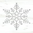 thumbnail image 3 of Jacobs, Cindy 20x20 Black Modern Framed Museum Art Print Titled - Snowflake Dreams IV, 3 of 5