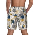 thumbnail image 2 of Lsque Mens Swim Trunks Hawaiian Style Pattern - Bathing Suit Compression Liner - Beach Swim Shorts Swimwear - (S-3XL) - Stretch Quick Dry -Small, 2 of 9