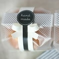 thumbnail image 4 of ENJOYW 200Pcs Hand Made Long Adhesive Cake Packaging Sealing Label Baking Kraft Sticker Sticker, 4 of 7