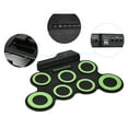 thumbnail image 4 of Compact Size Portable Digital Electronic Roll Up Drum Kit 7 Silicon Drum Pads USB Powered, 4 of 8