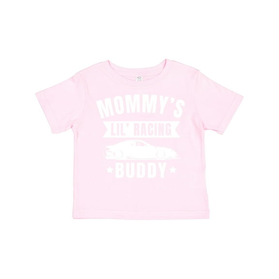 Inktastic Mommys Lil Racing Buddy Boys or Girls Toddler T-Shirt