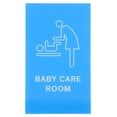 thumbnail image 1 of 1Pcs Assorted Color Mother Infant Room Sign for Baby Changing Area 22.00X11.80X0.30CM, 1 of 8