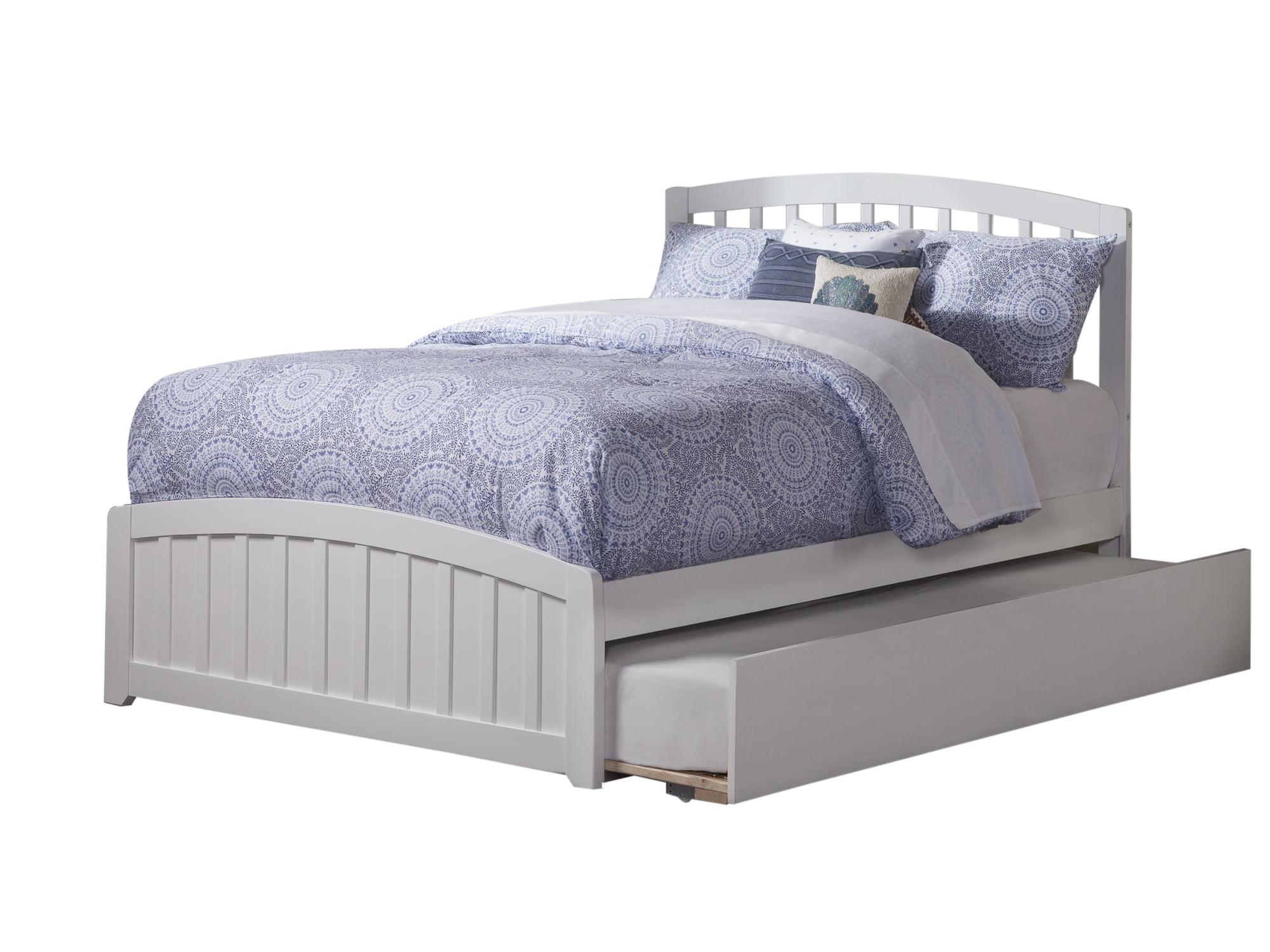 Richmond Full Platform Bed with Matching Foot Board with Twin Size