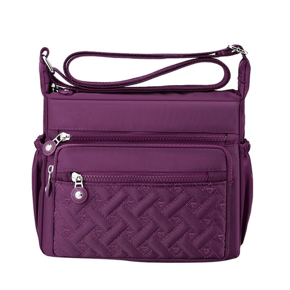 Jierger Womens Multi Pocket Casual 𝑾𝒂𝒕𝒆𝒓𝒑𝒓𝒐𝒐𝒇 Crossbody Handbags Shoulder Messenger Bag for Travel Hiking Daily for Women Shoulder Purses and Handbags for Men Women Outdoor Travel Work