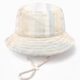 thumbnail image 2 of TOWED22 Baby Toddler Girls Bucket Hat Newborn Sun Hats for Boys Classic Infant Summer UV Protection Hats Kids Beach Cap(Khaki,12-36 M), 2 of 4