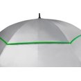 thumbnail image 3 of Sun Tek 68" UV Protection Wind Cheater Vented Canopy Umbrella (Silver/Green), 3 of 6
