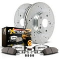 thumbnail image 3 of PowerStop Front Z36 Truck & Tow Carbon-Fiber Ceramic Brake Pad and Drilled and Slotted Rotor Kit Fits: JEEP Select Models K3097-36, 3 of 4