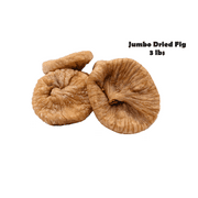 Jumbo Dried Figs JUMBO, SIZE #1 in Reasable Bag (3 LB)