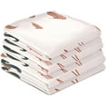 thumbnail image 4 of SKYSONIC Autumn Pumpkin Leaves Acorns Happy Thanksgiving Kitchen Dish Towel Set,Drying Kitchen Towels Tea Towels 1Pcs 28"x18", 4 of 7