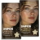thumbnail image 1 of wonima02 Glitter Freckles, 24PCS Glitter Freckles Face Tattoo, Sparkle Freckles for Women, Waterproof Gold Temporary Face Tattoos Glitter Glow Up Patches Makeup Patches (Gold & Rosegold), 1 of 1