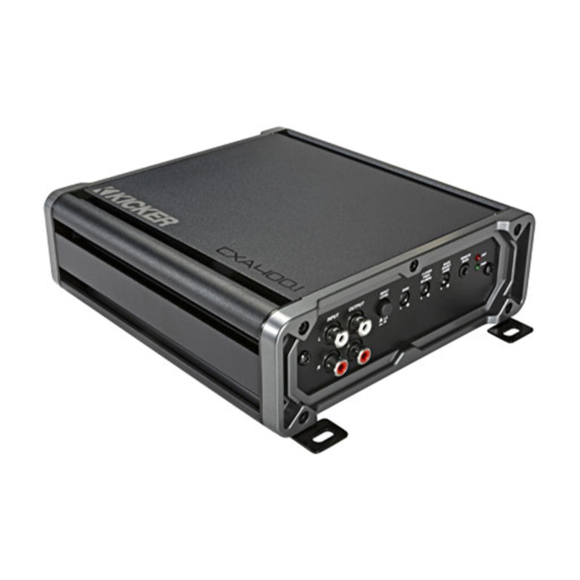 Kicker 46CXA4001 CXA4001 - 400-Watt Mono Class D Subwoofer Amp w/ Bass Knob Bundle